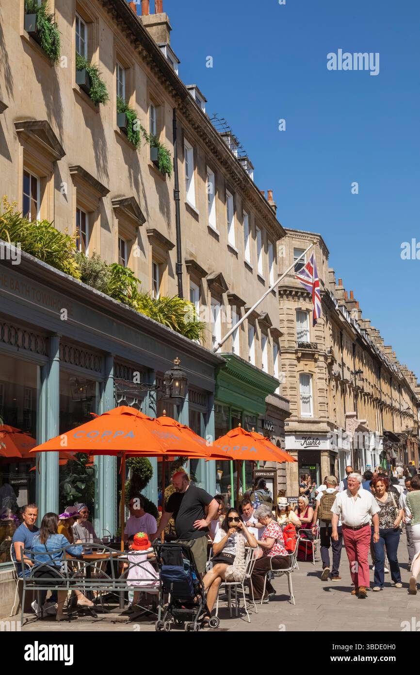 England, Somerset, Bath, Milson Street Stockfoto