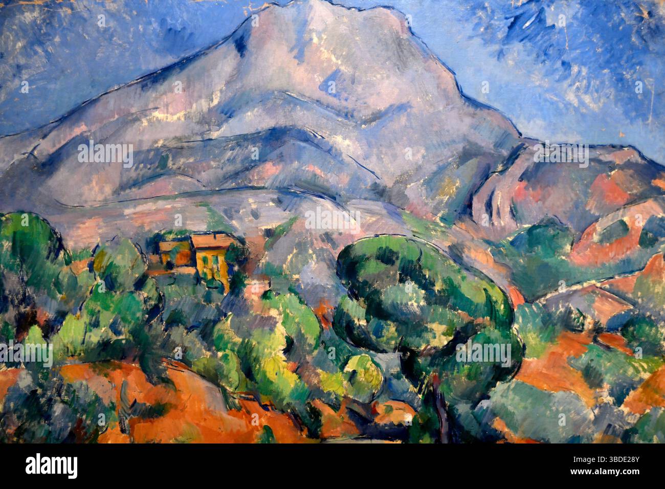 Straße am Mont Sainte-Victoire, 1898-1902, Öl auf Leinwand, Paul Cezanne, Staatliches Eremitage Museum, St. Petersburg Russland, Europa Stockfoto