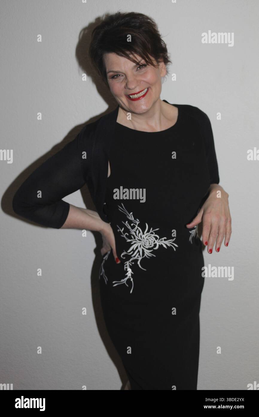 Sänger Gayle Tufts ARD-Fernsehsendung das große fest zum Jubilaeum Florian Silbereisen 22.3.14 Magdeburg Stockfoto