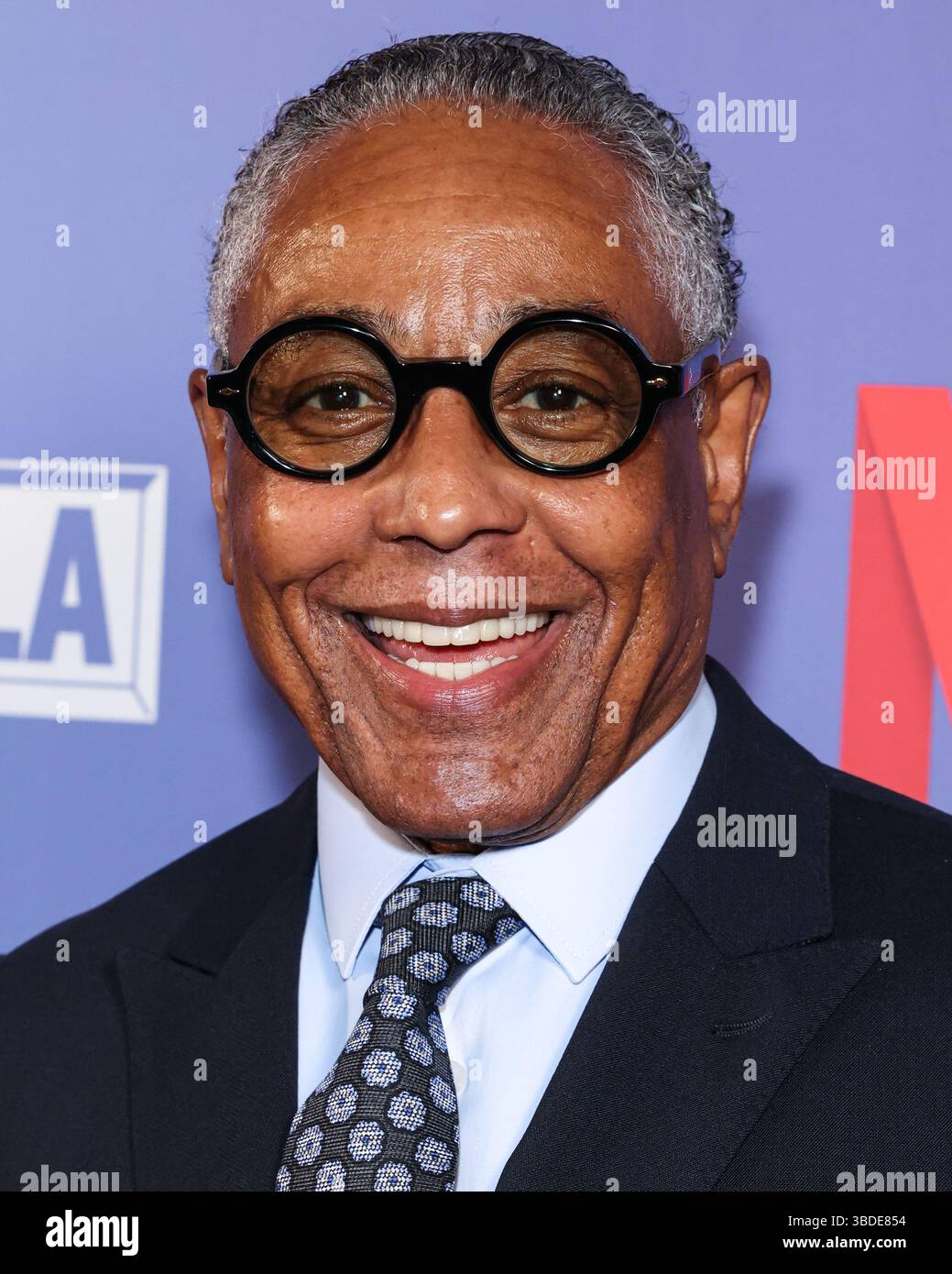 HOLLYWOOD, LOS ANGELES, KALIFORNIEN, USA - 23. MAI: Der US-amerikanische Schauspieler und Regisseur Giancarlo Esposito kommt bei der Netflix FYSEE LA - The Residence 1 Staffel 1 ATAS (Academy of Television Arts and Sciences) Official Emmy FYC (for your Review) Event im Hollywood Legion Theater in der Hollywood Post 43 The American Legion am 23. Mai 2025 in Hollywood, Los Angeles, Kalifornien, USA. (Foto: Xavier Collin/Image Press Agency) Stockfoto