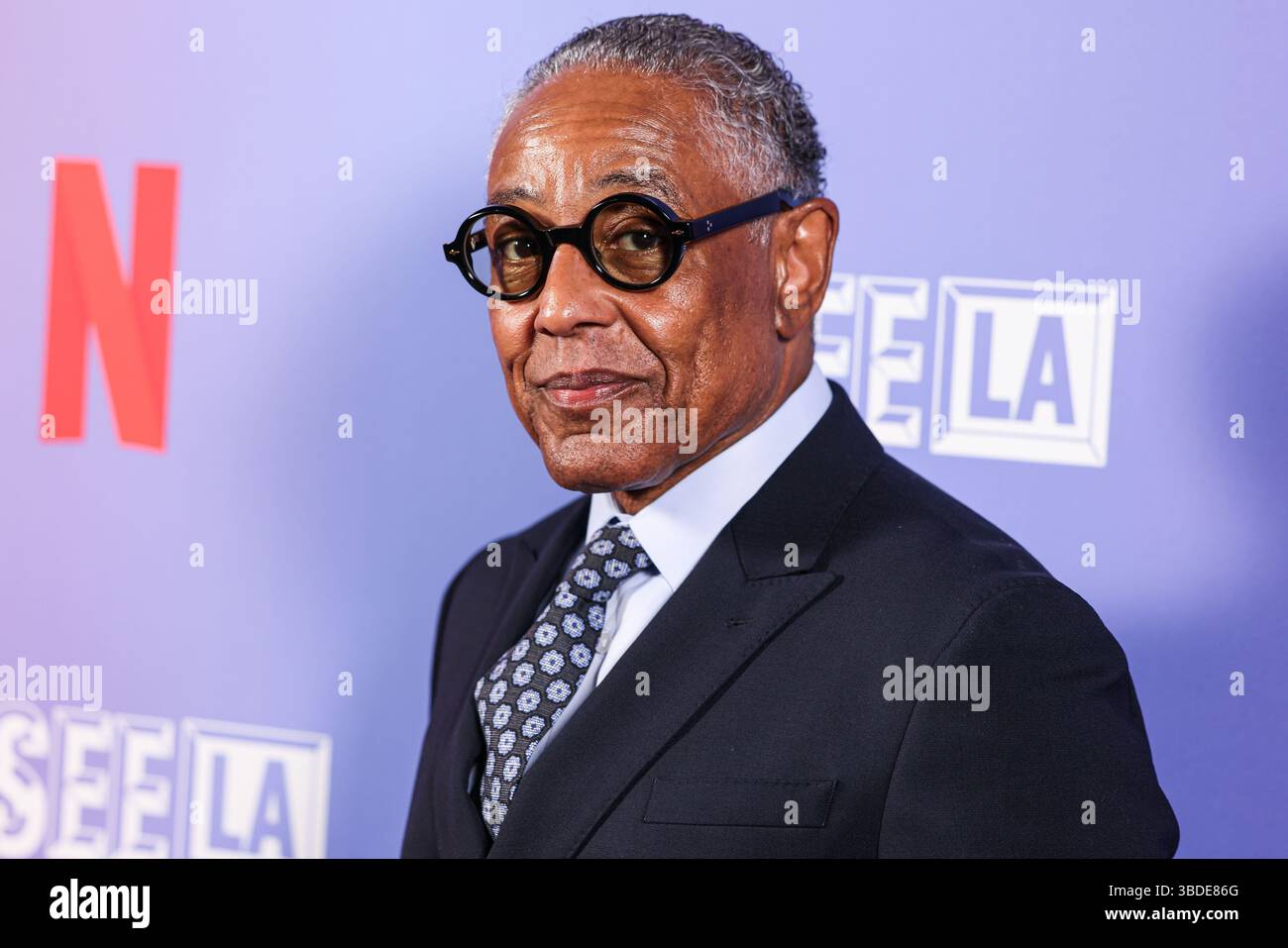 HOLLYWOOD, LOS ANGELES, KALIFORNIEN, USA - 23. MAI: Der US-amerikanische Schauspieler und Regisseur Giancarlo Esposito kommt bei der Netflix FYSEE LA - The Residence 1 Staffel 1 ATAS (Academy of Television Arts and Sciences) Official Emmy FYC (for your Review) Event im Hollywood Legion Theater in der Hollywood Post 43 The American Legion am 23. Mai 2025 in Hollywood, Los Angeles, Kalifornien, USA. (Foto: Xavier Collin/Image Press Agency) Stockfoto
