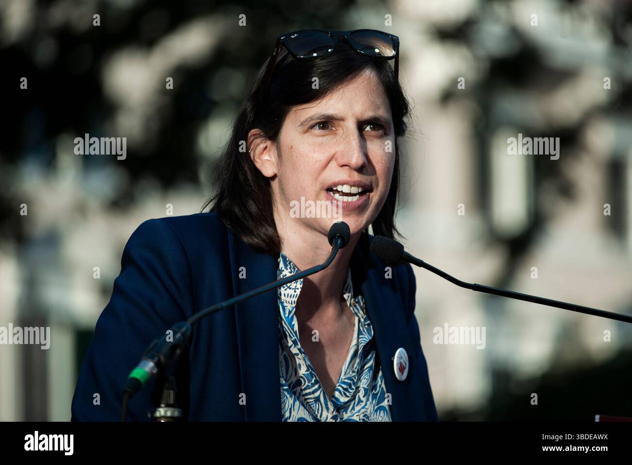 Rom, Italien. Mai 2025. Im Foto Elly Schlein. NUR REDAKTIONELLE VERWENDUNG! NICHT FÜR KOMMERZIELLE ZWECKE! Stockfoto