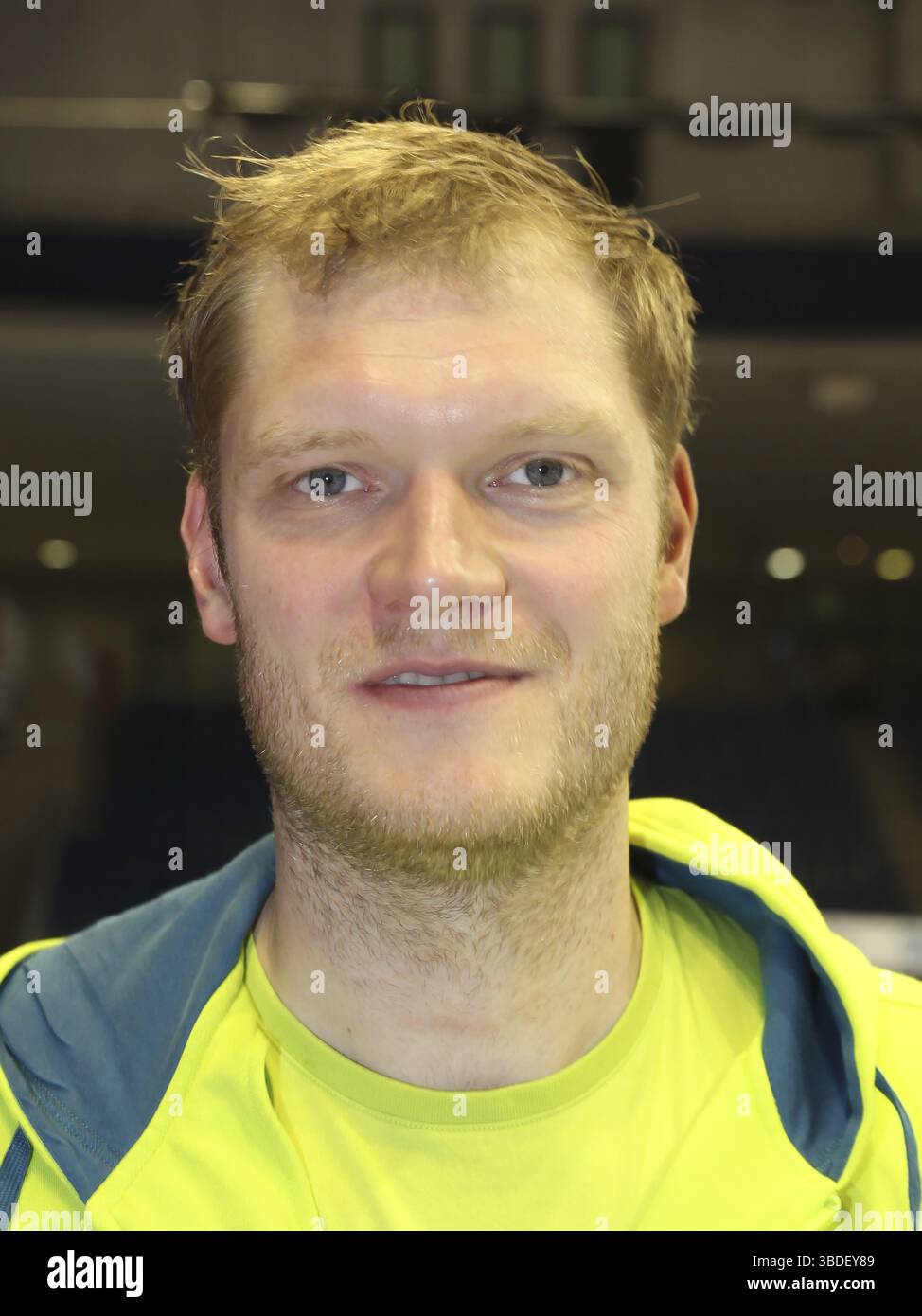 Deutscher Handballtorwart Johannes Jogi Bitter HSV Handball DKB Handball Bundesliga Saison 2015/16, deutscher Handballtorwart Johannes Jogi Bitter H Stockfoto