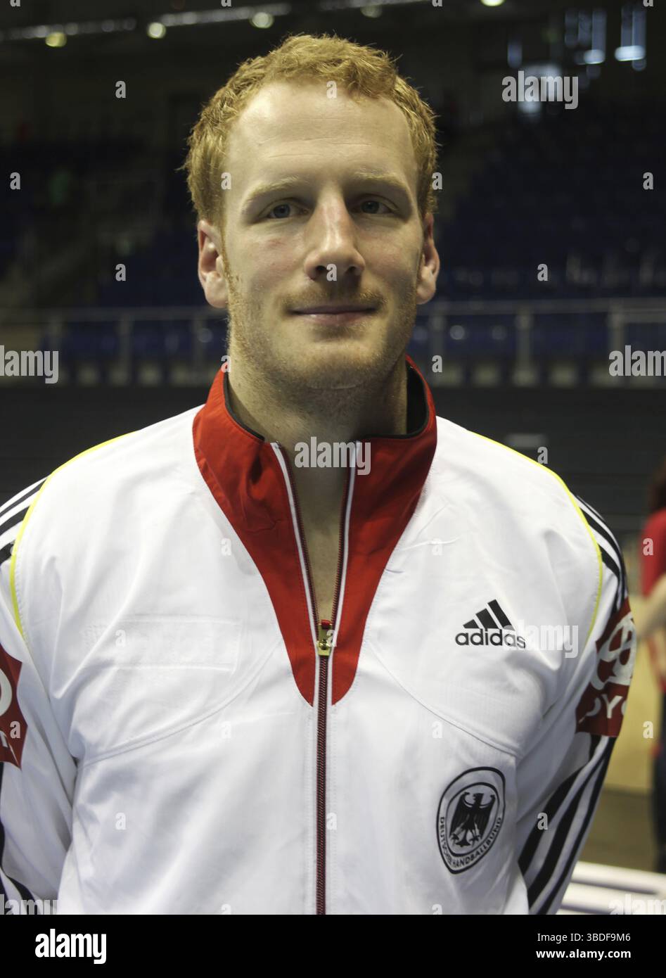 Deutscher Handballspieler Stefan Kneer DHB-Team, SC Magdeburg HBL DKB Handball-Bundesliga Saison 2012-13, deutscher Handballspieler Stefan Kneer DHB-Team, S Stockfoto