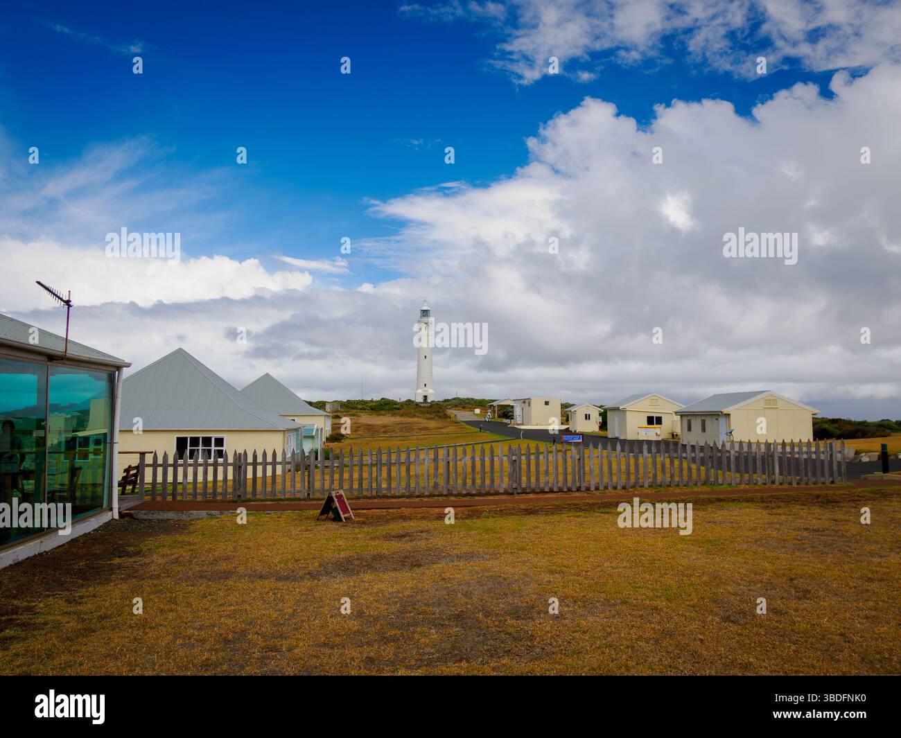 15. März 20250 Cape Leeuwin Leuchtturm und Gehäuse Stockfoto