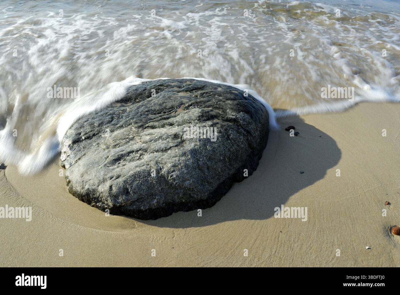An der polnischen Ostseeküste in der Nähe des Badeortes Misdroy Stockfoto