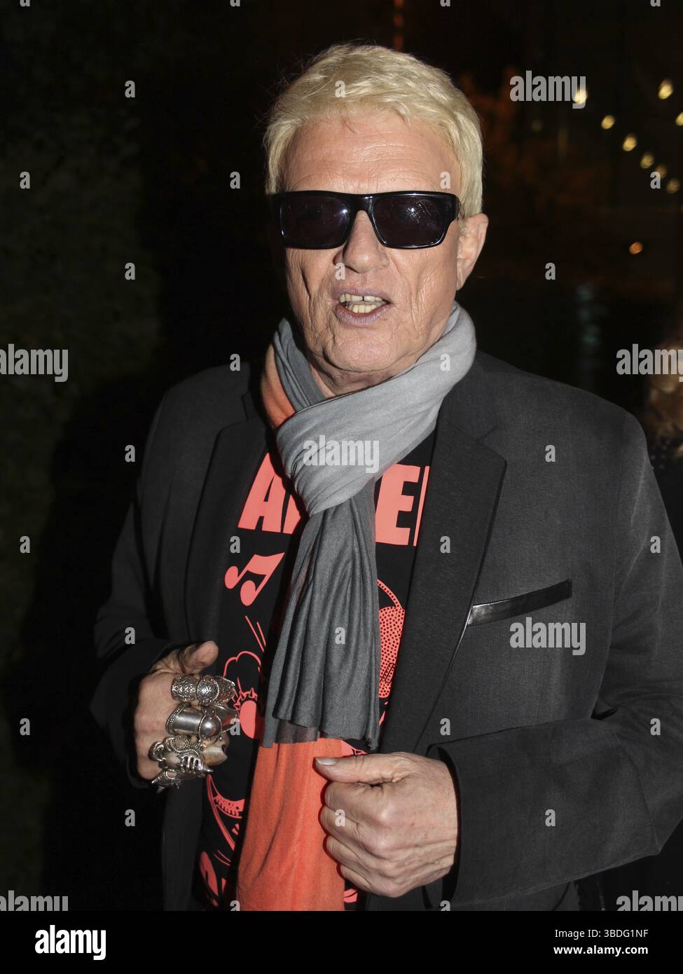 Sänger Heino in der ARD-TV-Show Stockfoto