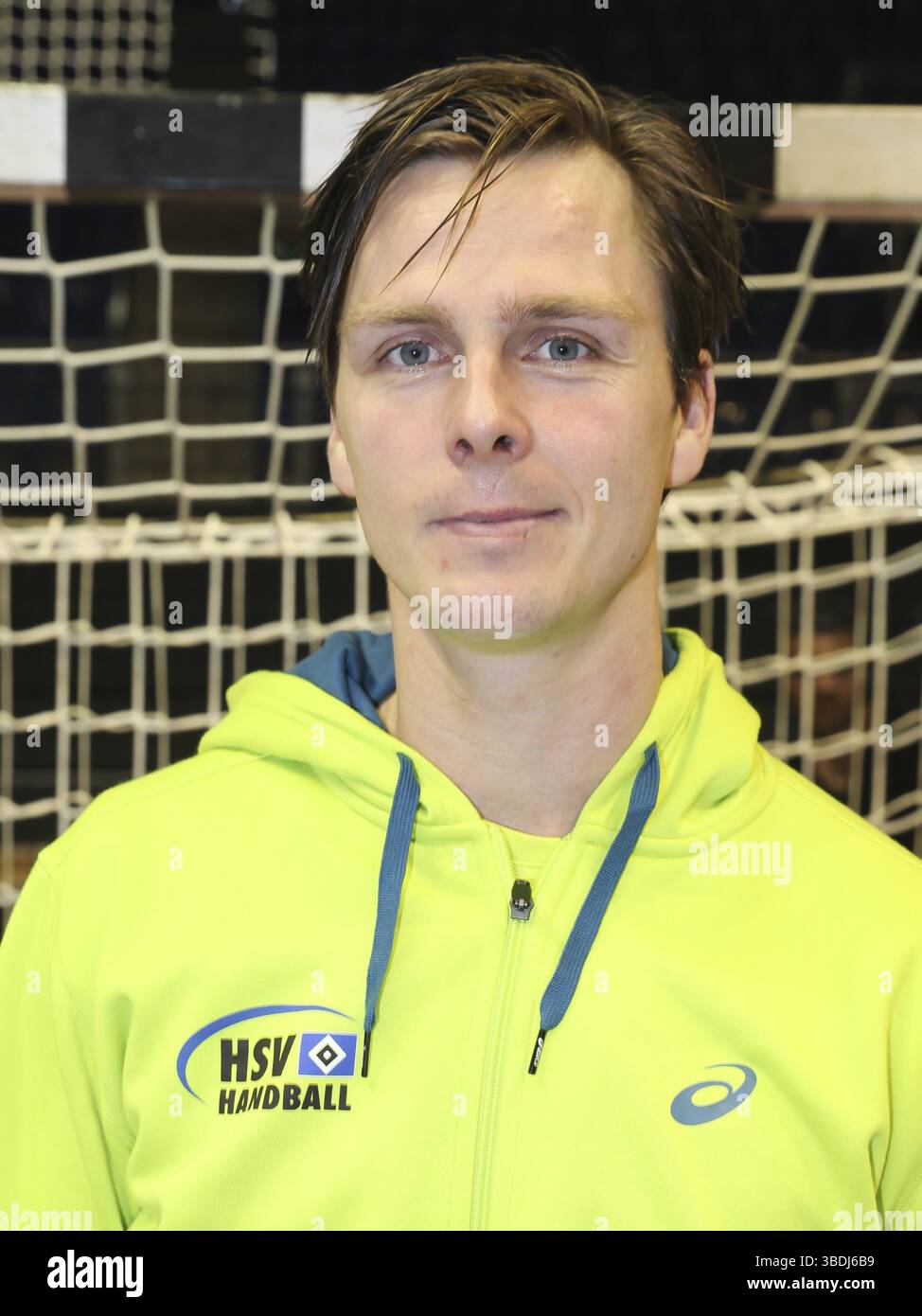 Dänischer Handballspieler Hans Lindberg HSV Handball DHB HBL DKB Handball-Bundesliga Saison 2015/16, dänischer Handballspieler Hans Lindberg HSV Handball DH Stockfoto