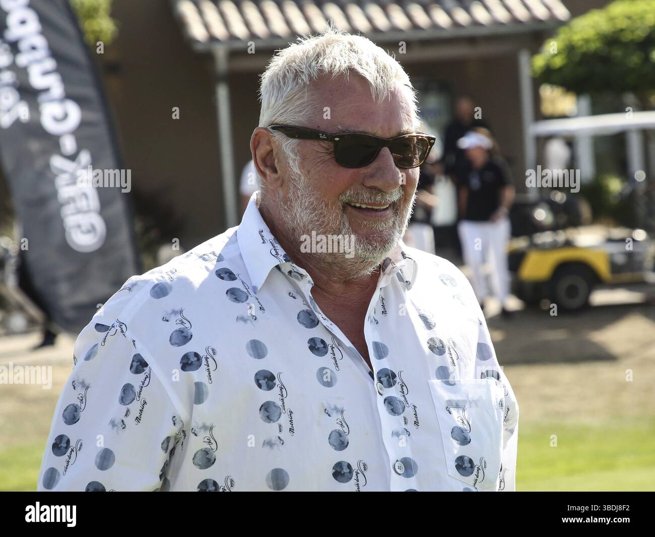 Schauspieler Heinz Hoenig beim 11. GRK Golf Charity Masters Leipzig 2018 Stockfoto