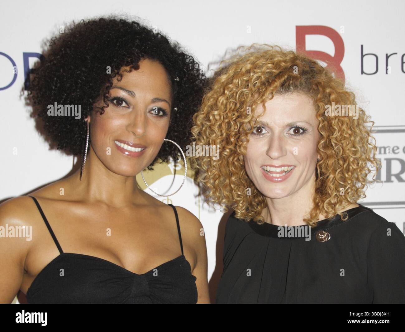 Die deutschen Popsängerinnen Jessica Wahls und Lucy Diakovska 8. GRK Golf Charity Masters Leipzig 2015 Stockfoto
