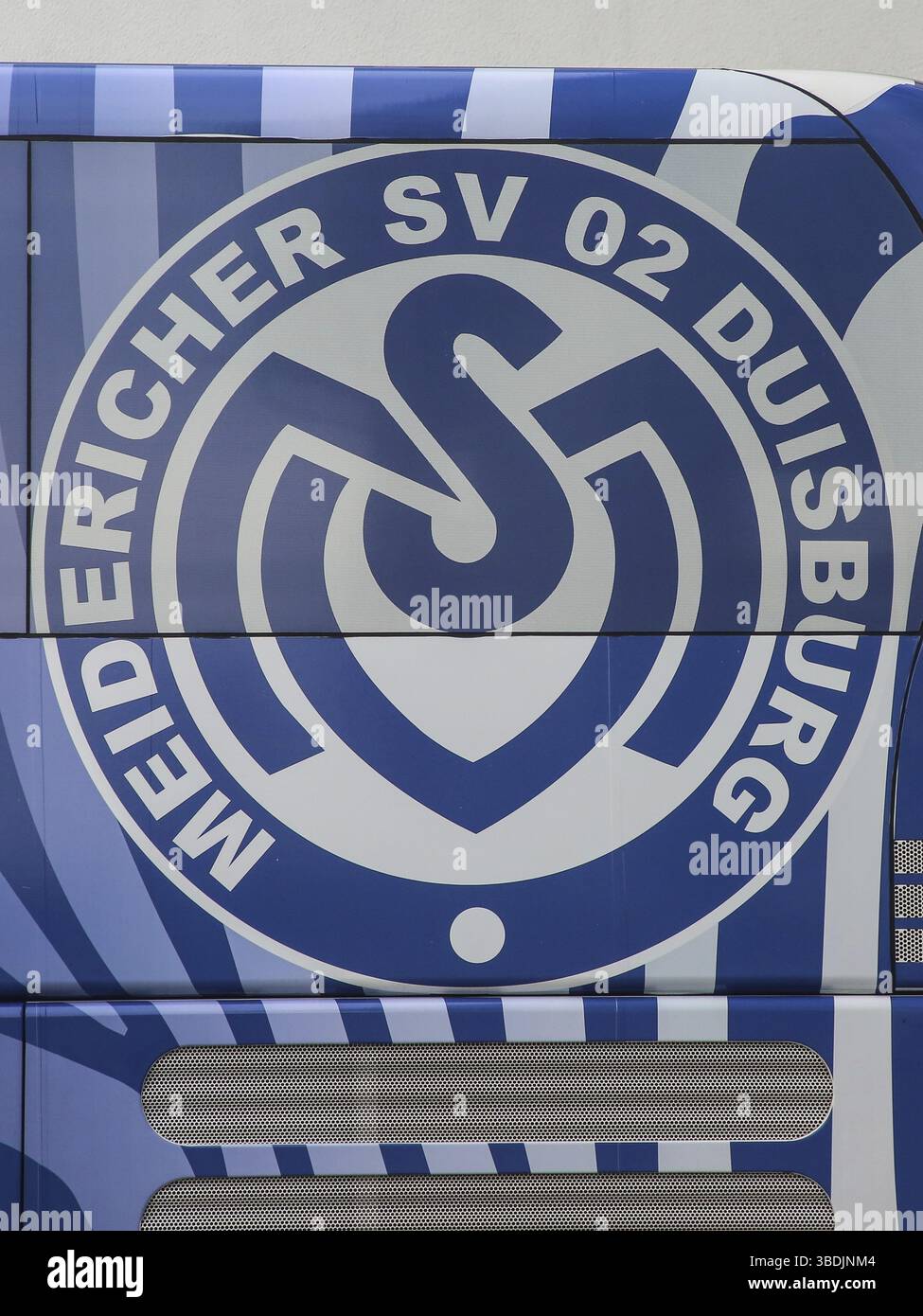 Vereinslogo MSV Duisburg DFB 3. Ligasaison 2020-21 Stockfoto