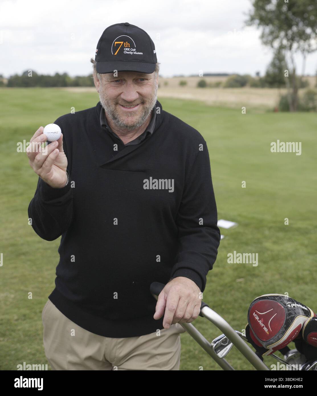 Harold Faltenmeyer bei den Golf Charity Masters in Leipzig 2014 Stockfoto