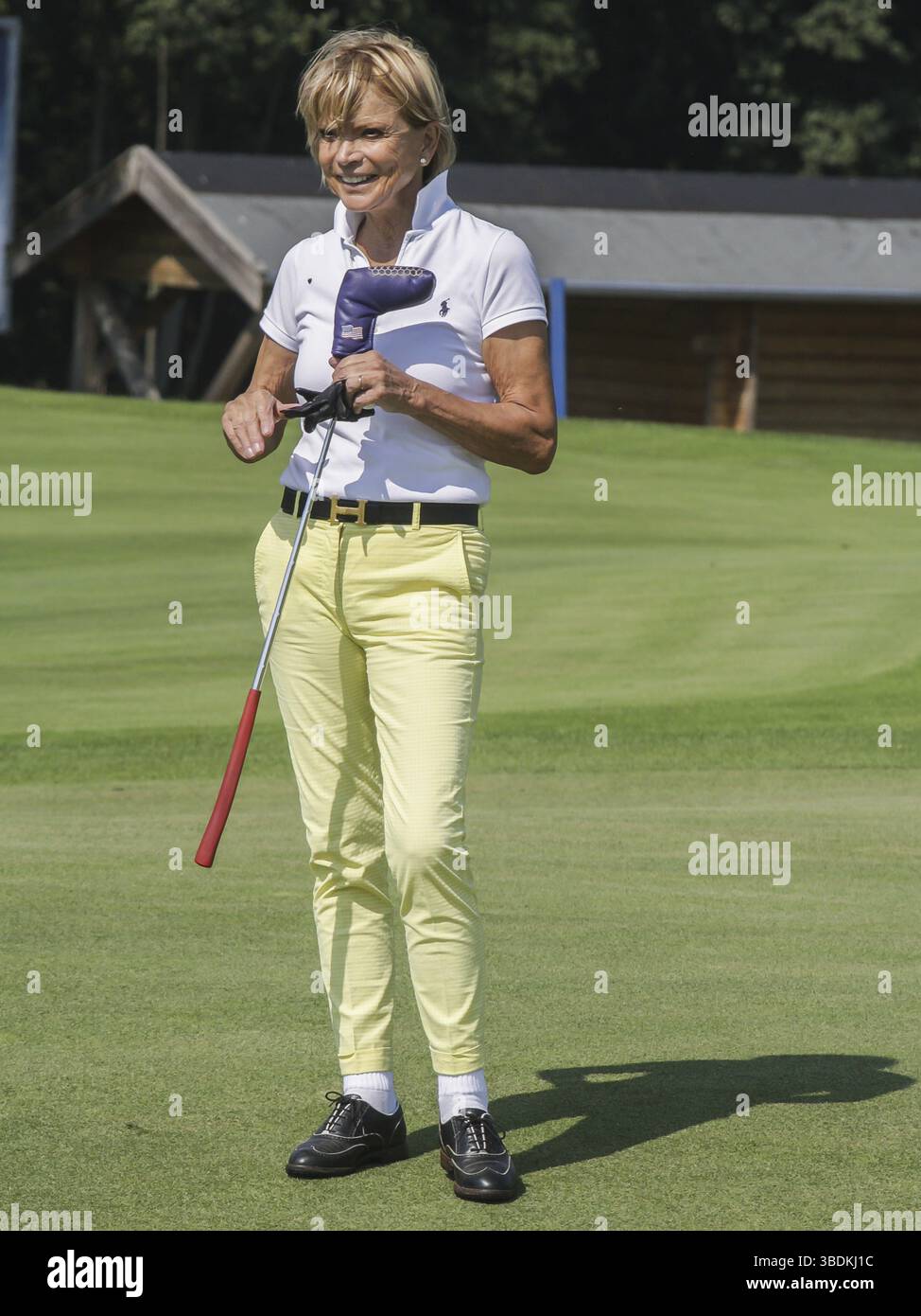 Schauspielerin Uschi Glas beim 8. GRK Golf Charity Masters 2015 in Leipzig Stockfoto