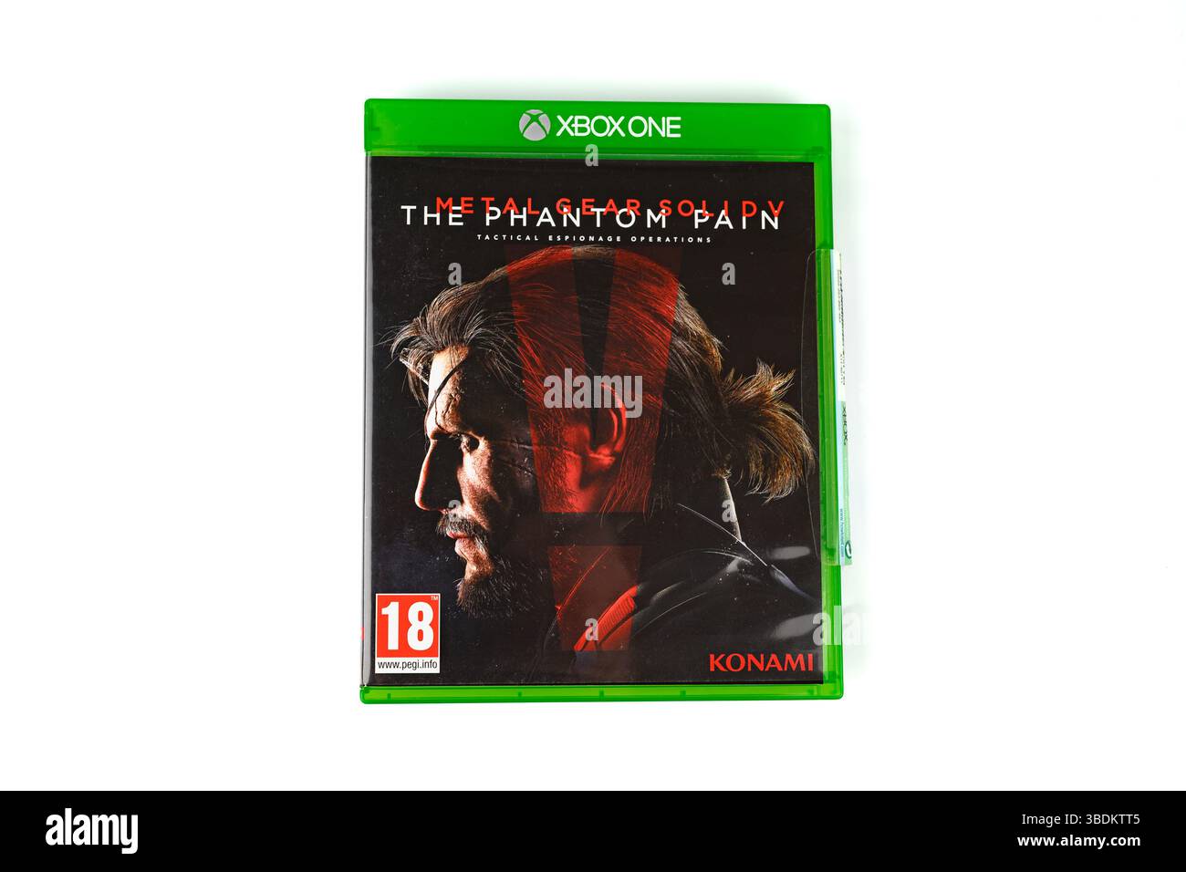 Metal Gear Solid V: The Phantom Pain Videospiel auf Xbox One – Wales, Großbritannien – 17. Mai 2025 Stockfoto
