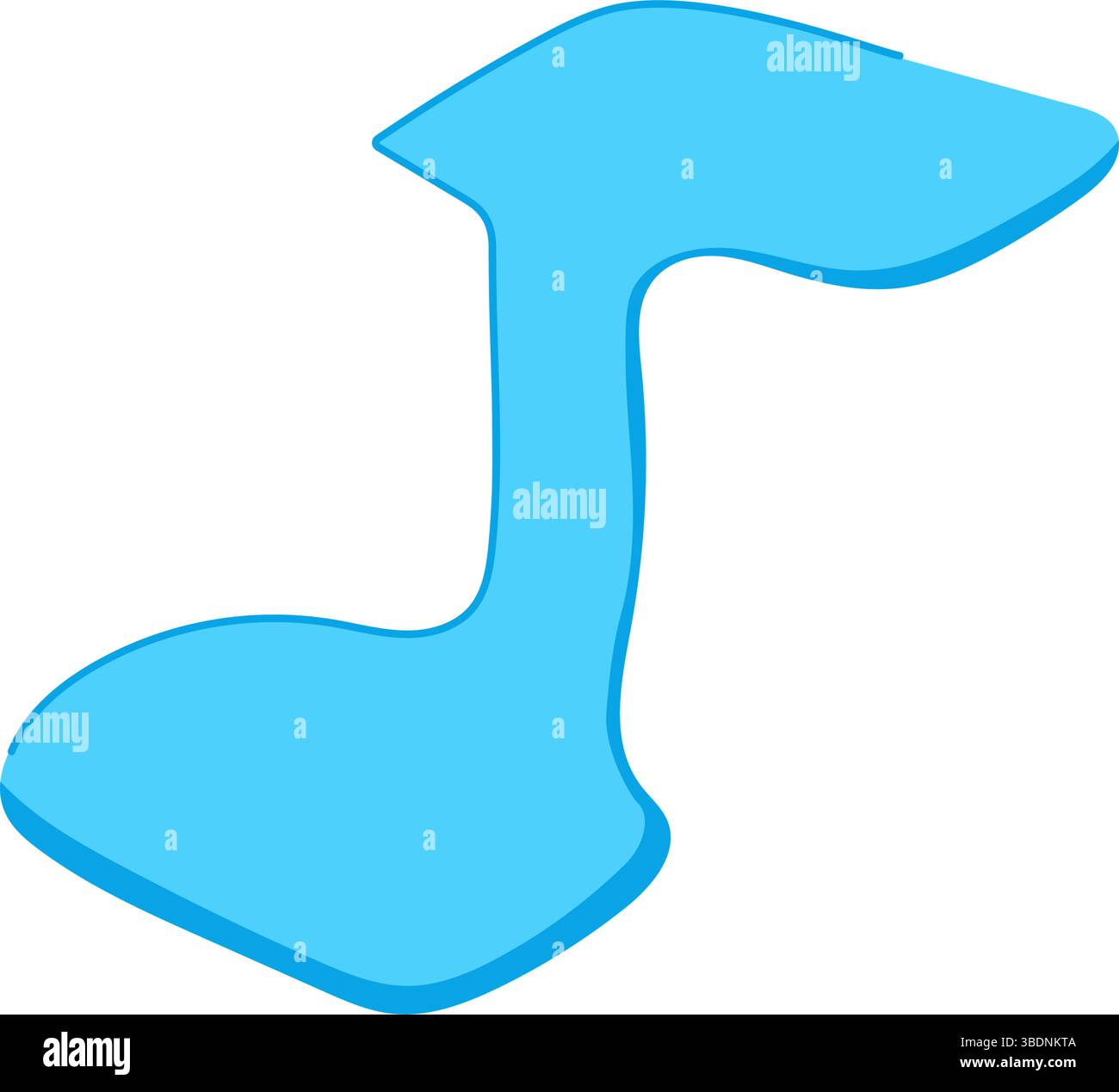 Ergonomische tragbare Lapdesk Cartoon Vektor Illustration Stock Vektor