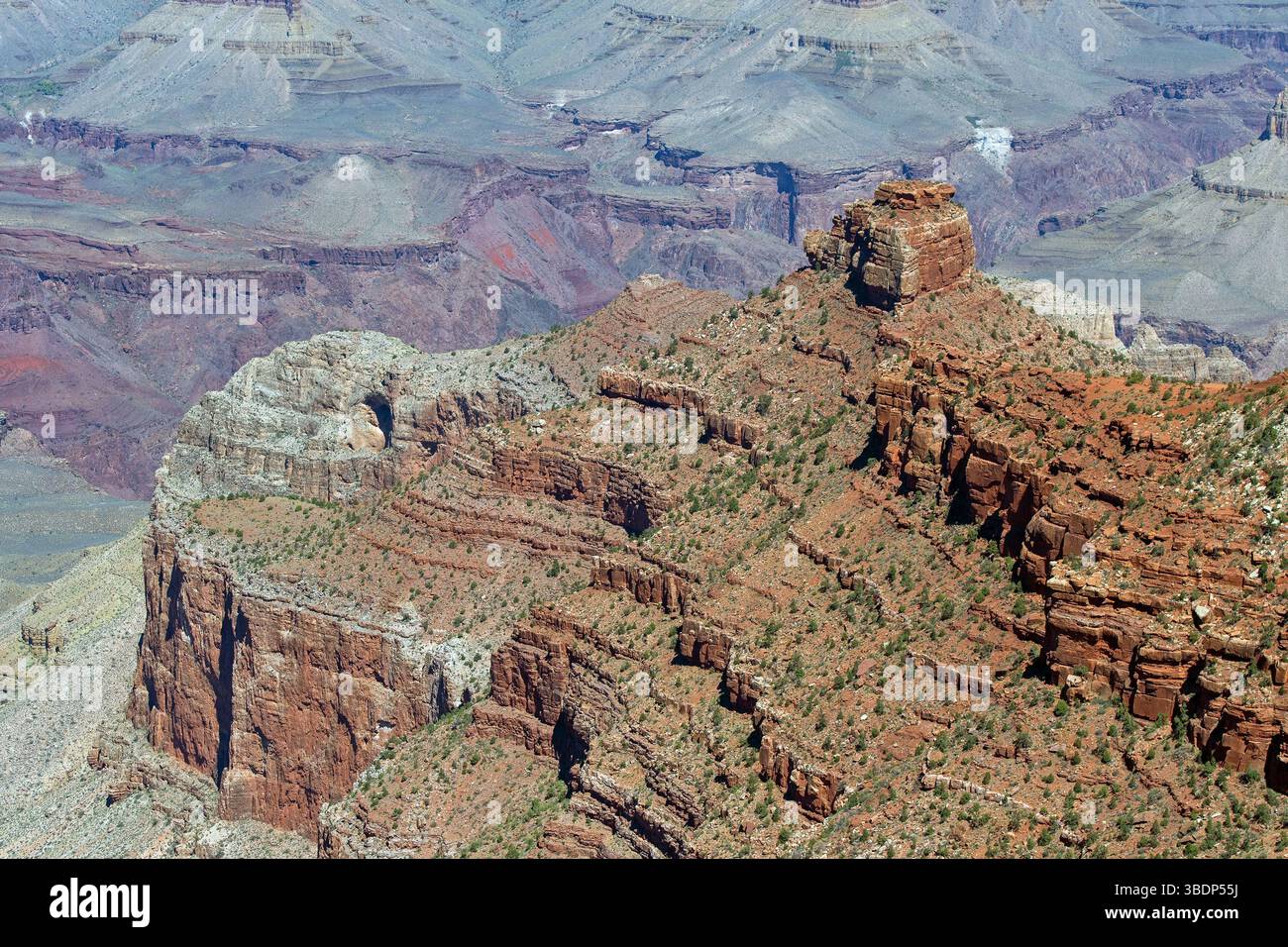 Grand Canyon National Park, Blick vom Südrand, Arizona, USA Stockfoto