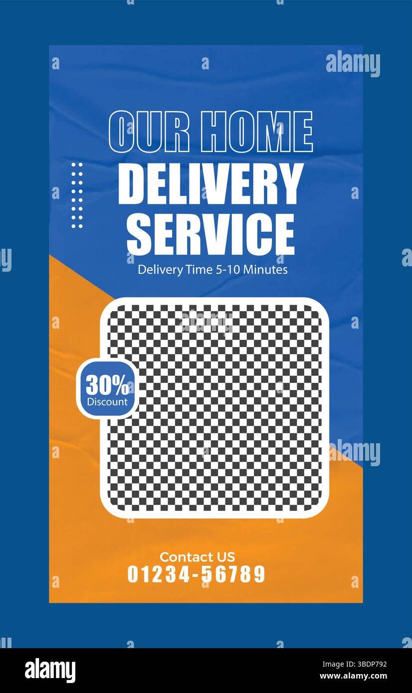 Fitness Gym Training instagram Story Design Stock Vektor