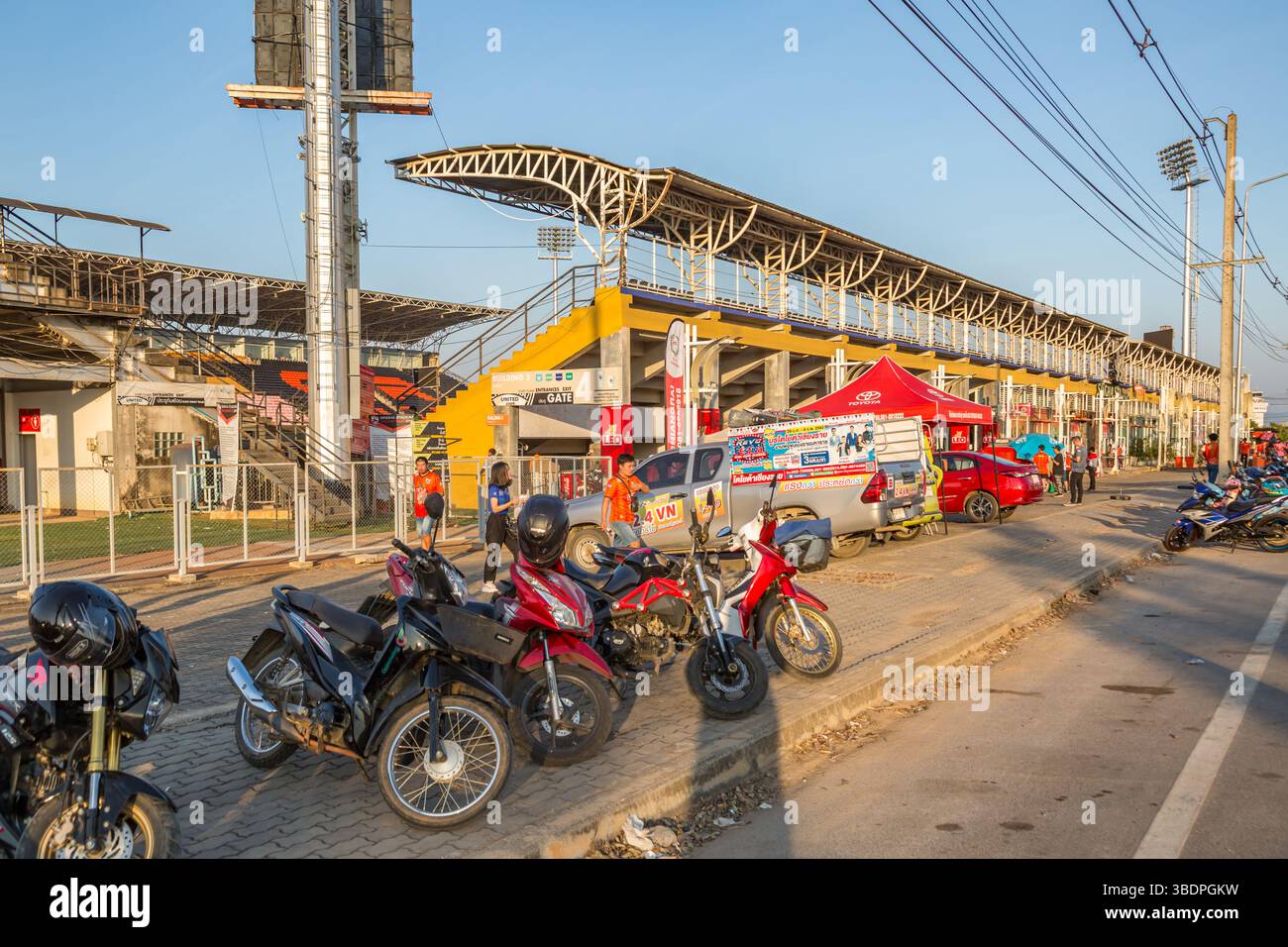 Singha Stadium in Chiang Rai, Thailand Stockfoto