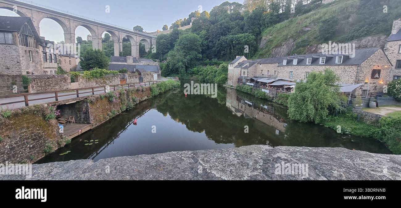 Viaduc de Dinan Stockfoto