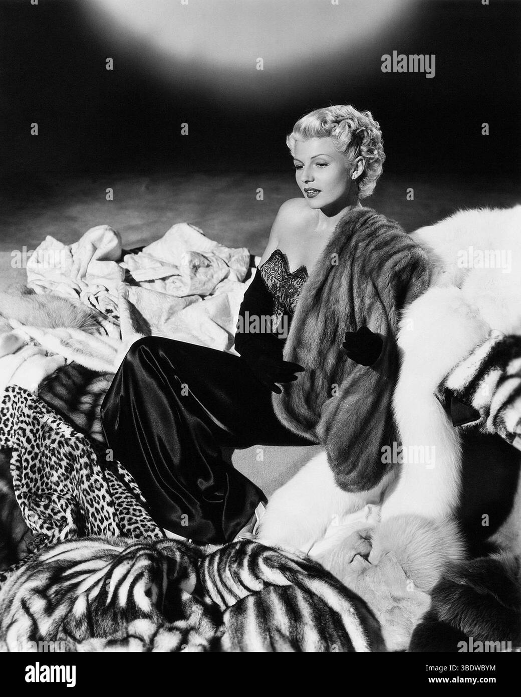Werbefoto von Rita Hayworth (die Dame aus Shanghai) 1947 Stockfoto