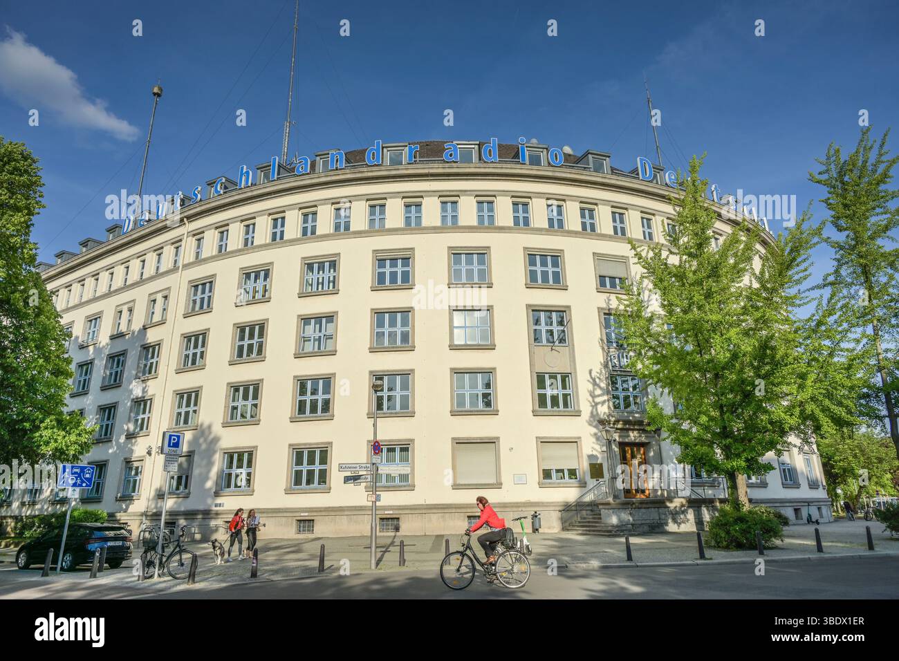 RIAS-Haus, Hans-Rosenthal-Platz, Schöneberg, Tempelhof-Schöneberg, Berlin, Deutschland Stockfoto