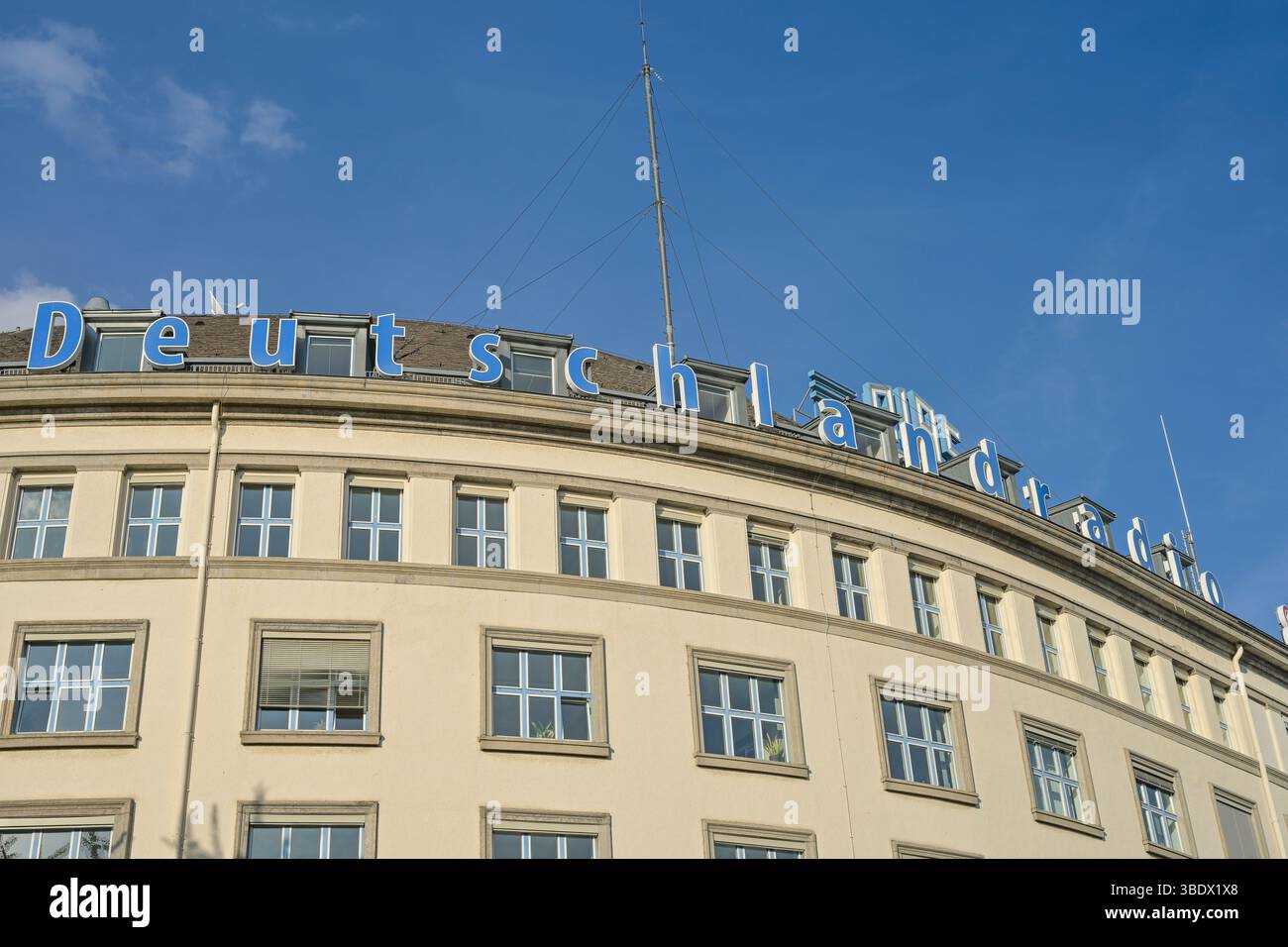 RIAS-Haus, Hans-Rosenthal-Platz, Schöneberg, Tempelhof-Schöneberg, Berlin, Deutschland Stockfoto