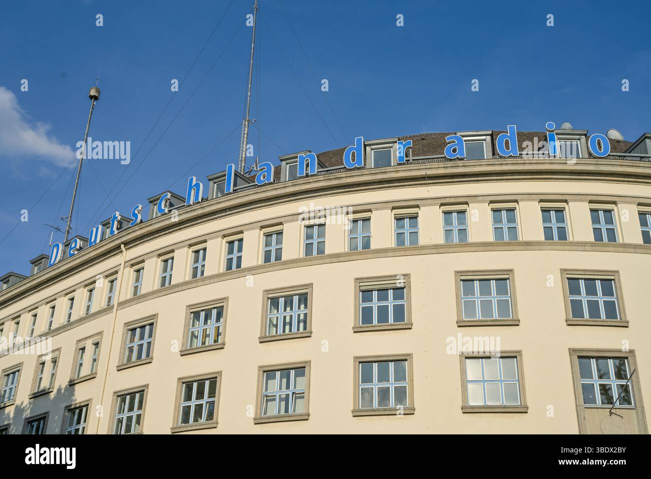 RIAS-Haus, Hans-Rosenthal-Platz, Schöneberg, Tempelhof-Schöneberg, Berlin, Deutschland Stockfoto