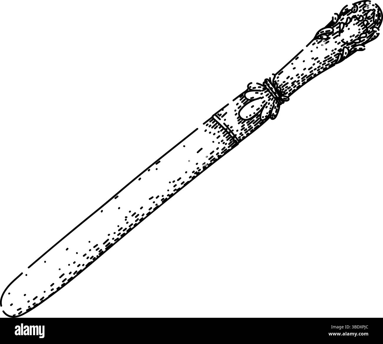 Werkzeug Letter Öffner Skizze Hand gezeichneter Vektor Stock Vektor