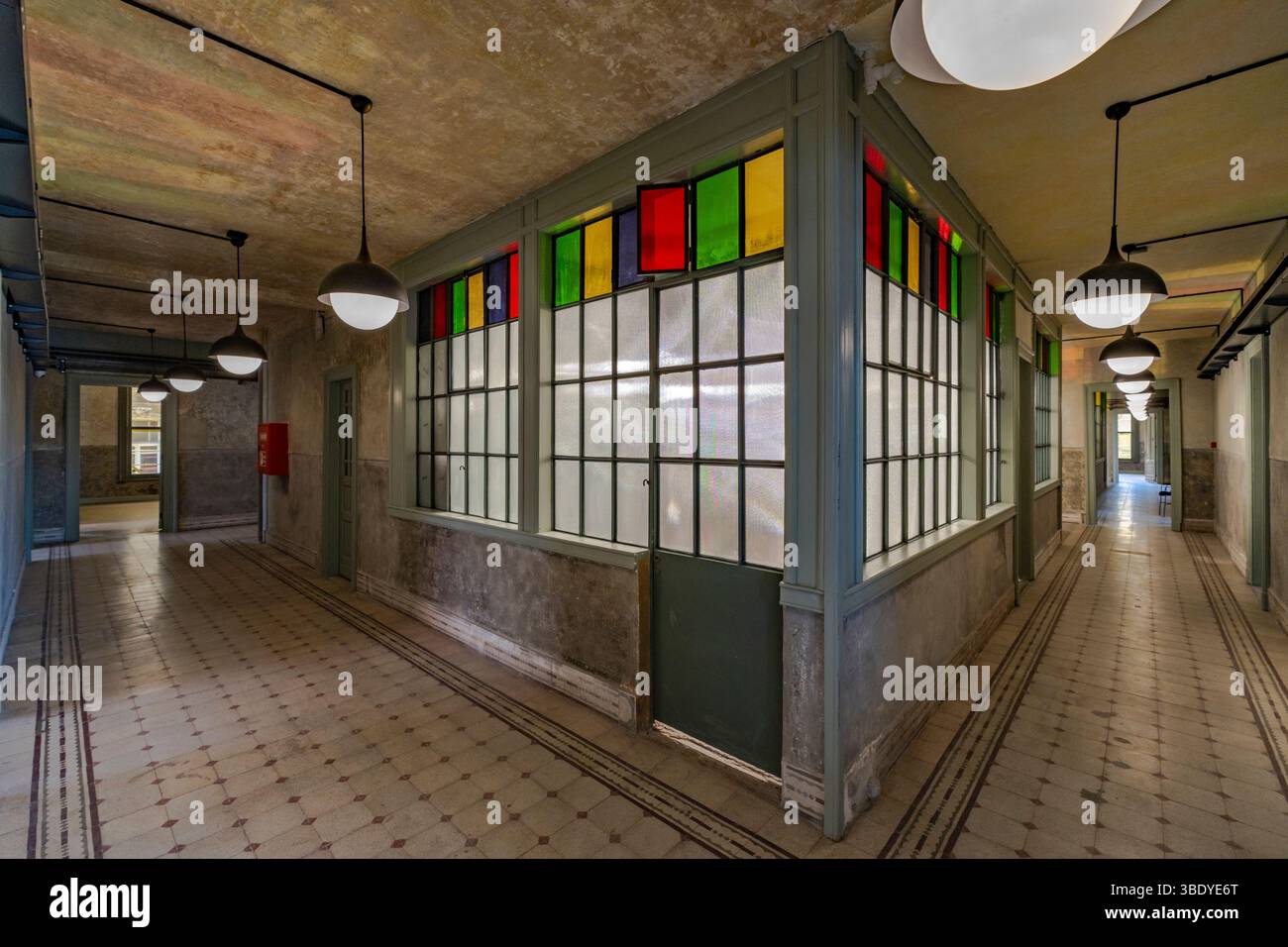 Das Metrohan-Gebäude im Stadtteil Beyoglu in Istanbul, Türkei Stockfoto