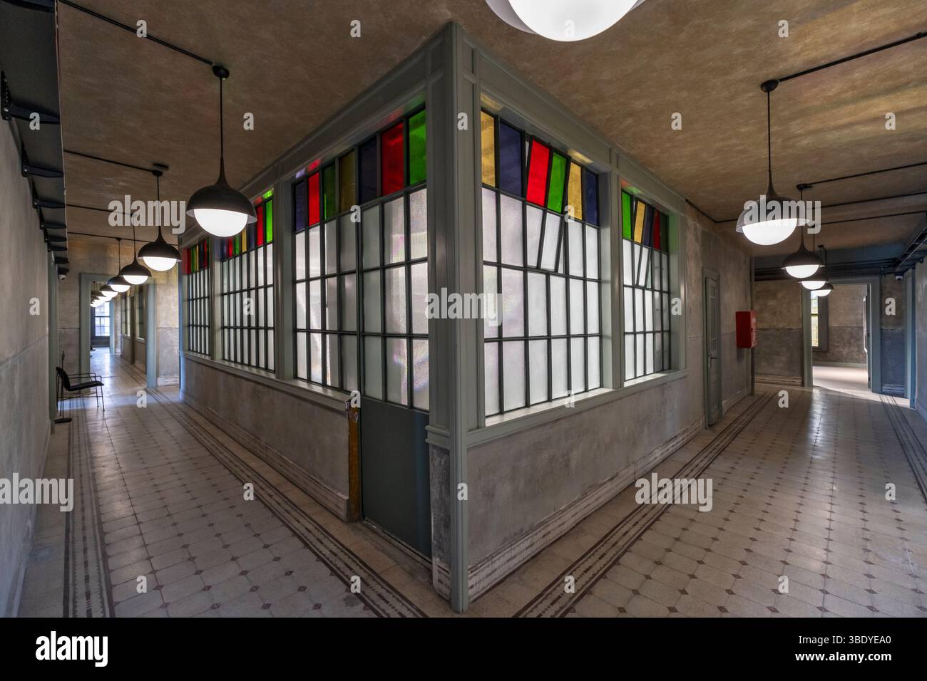 Das Metrohan-Gebäude im Stadtteil Beyoglu in Istanbul, Türkei Stockfoto