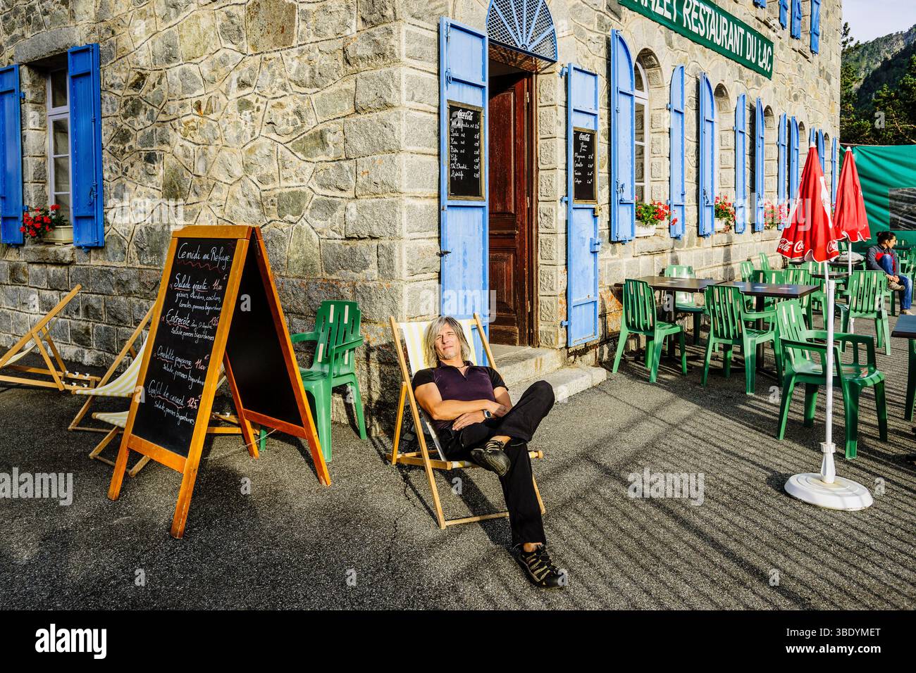 Orédon Refuge, Neouvielle Naturpark, Französische Pyrenäen, Bigorre, Frankreich. Stockfoto
