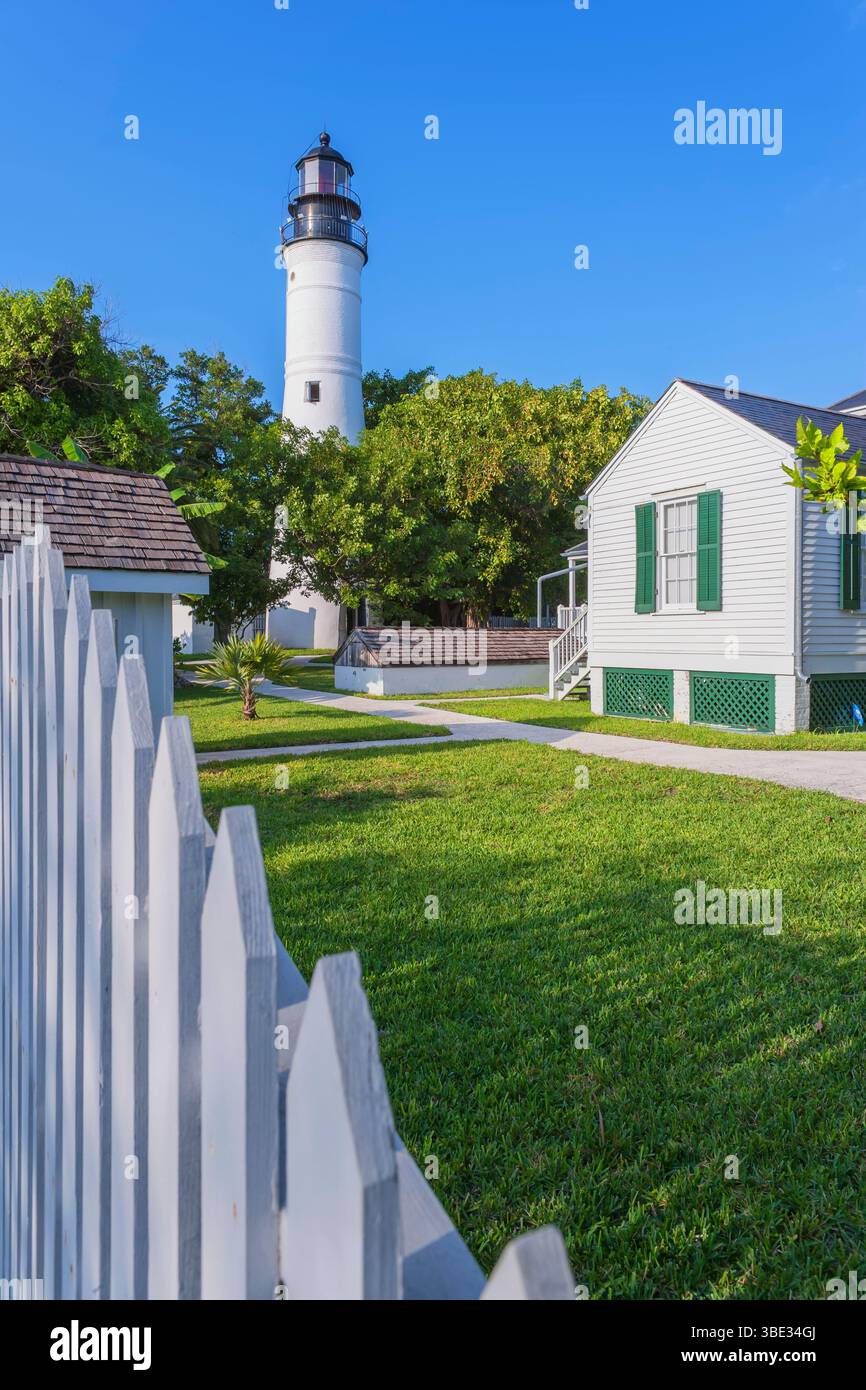 USA, Florida, Key West, Leuchtturm Stockfoto