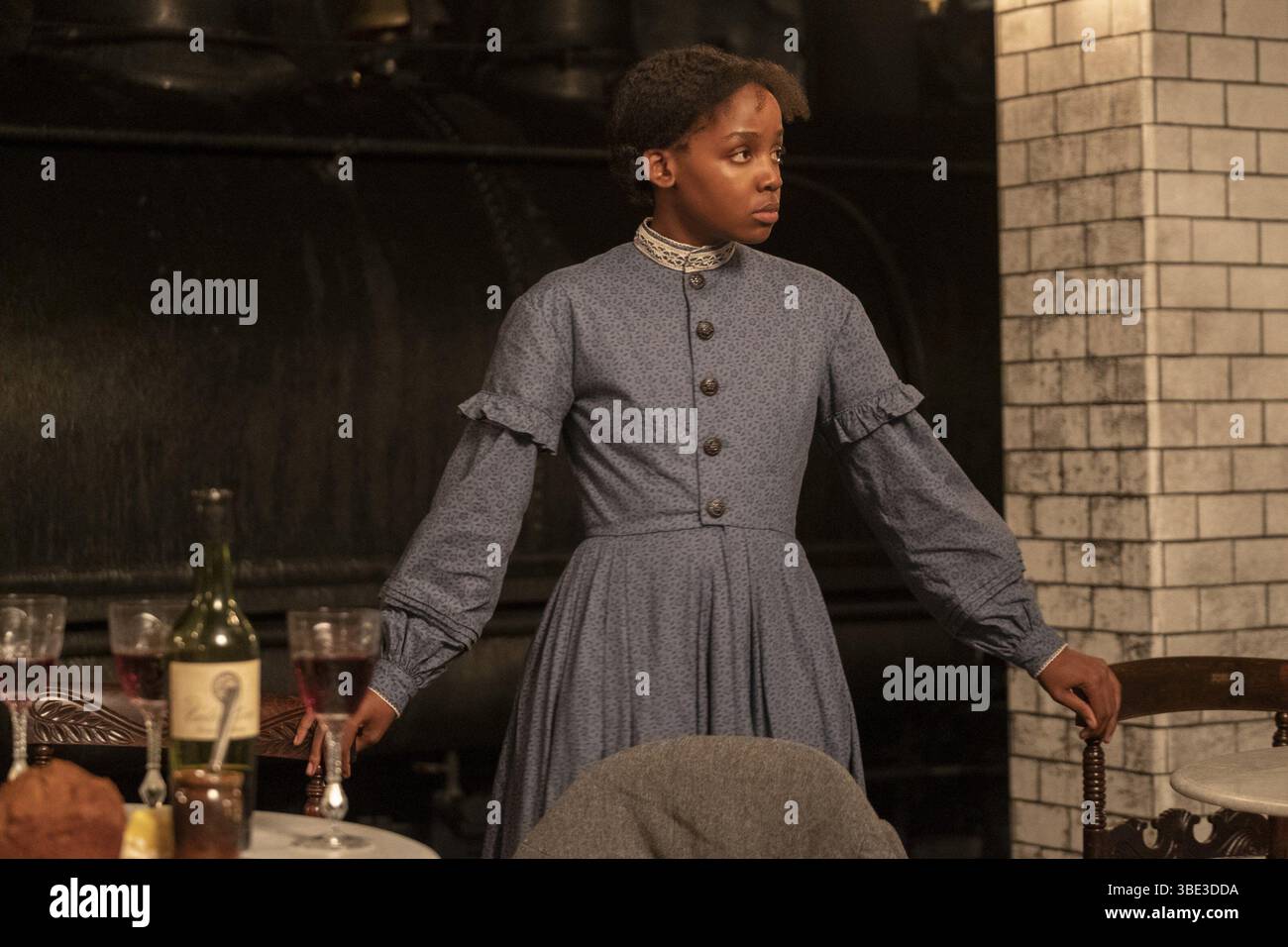 The Underground Railroad Mini-Serie 2021 USA Creation : Barry Jenkins Chapter 5: Tennessee - Exodus Thuso Mbedu Stockfoto