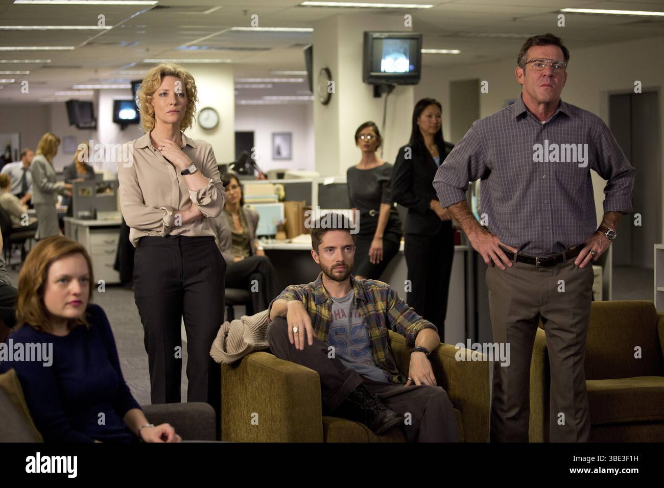 Truth Year : 2015 USA / Australien Regie: James Vanderbilt Elisabeth Moss, Cate Blanchett, Topher Grace, Dennis Quaid Stockfoto