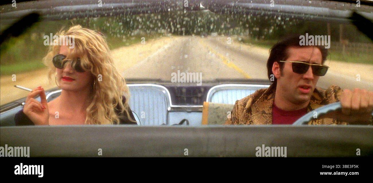 Wild at Heart Jahr : 1990 USA Regisseur : David Lynch Laura Dern, Nicolas Cage Golden Palm Cannes 1990 Stockfoto