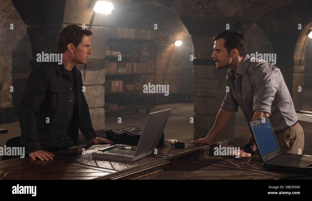 Mission: Impossible - Fallout Jahr: 2018 USA Regisseur: Christopher McQuarrie Tom Cruise, Henry Cavil Stockfoto