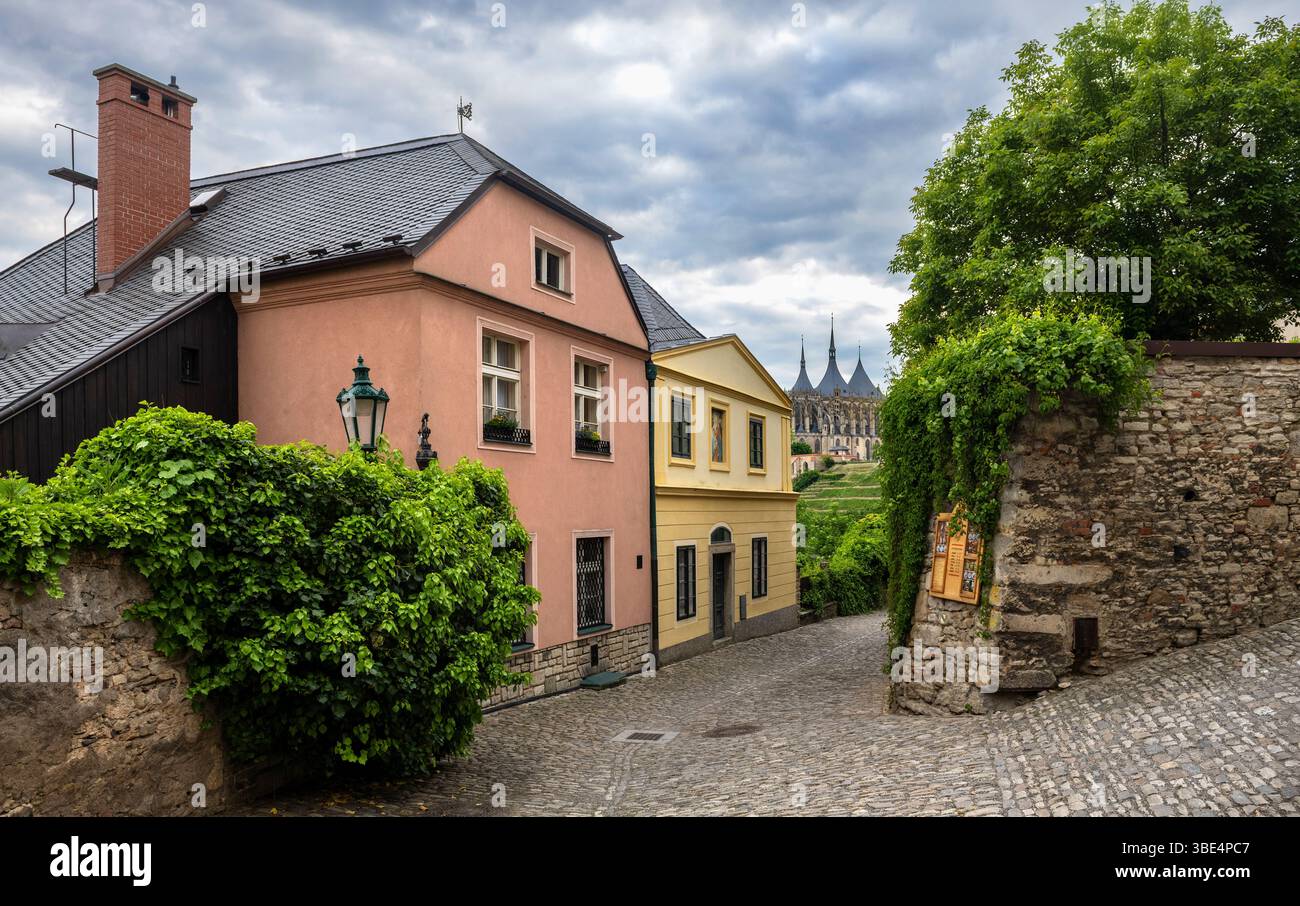 Die tschechische Stadt Kutna Hora Stockfoto