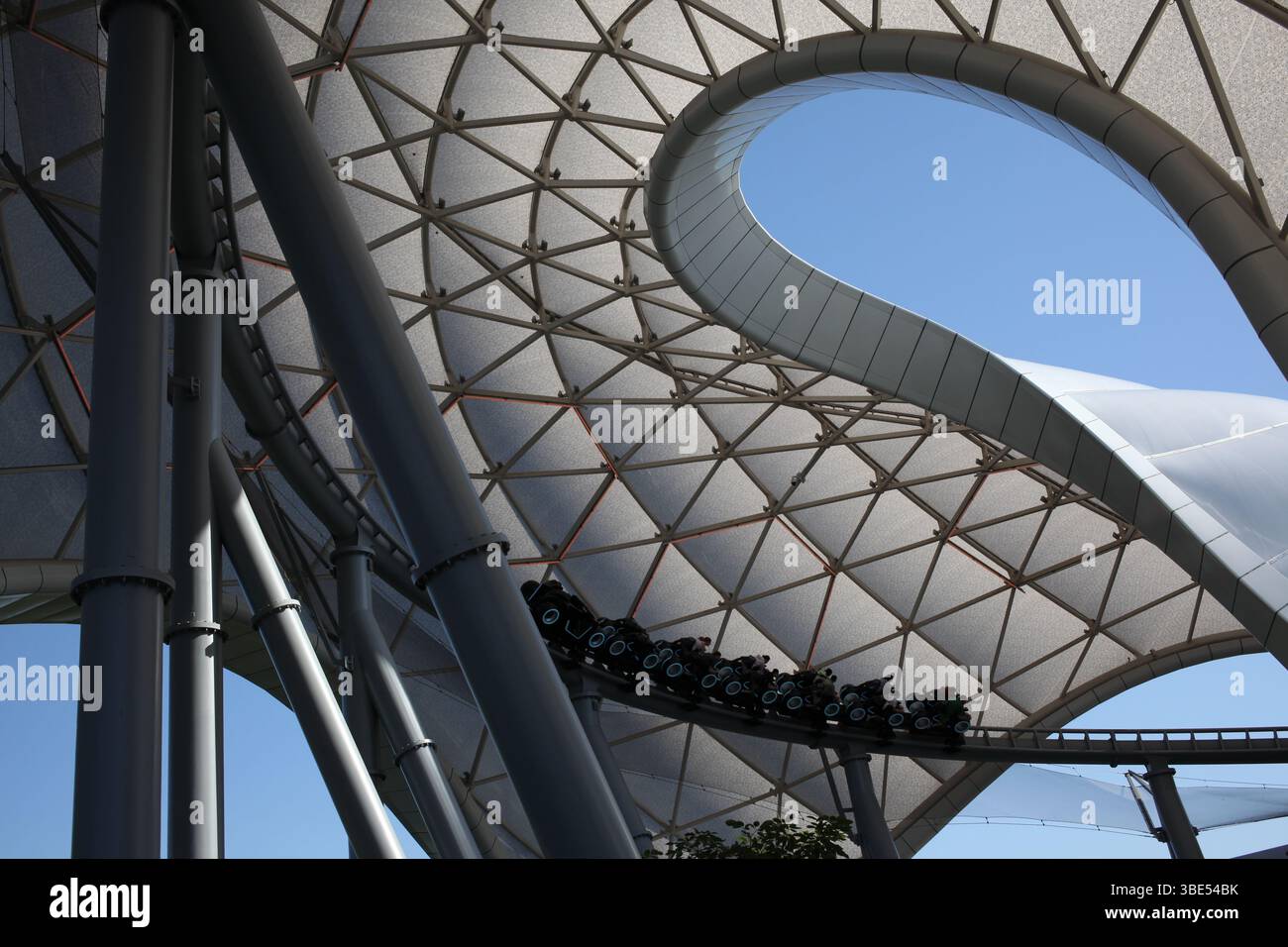 TRON Ride in Disney World Orlando, Florida. Stockfoto
