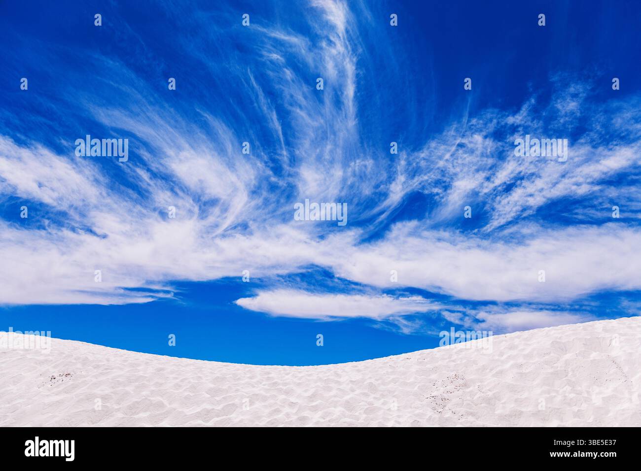 White Sands National Park; New Mexico; USA Stockfoto