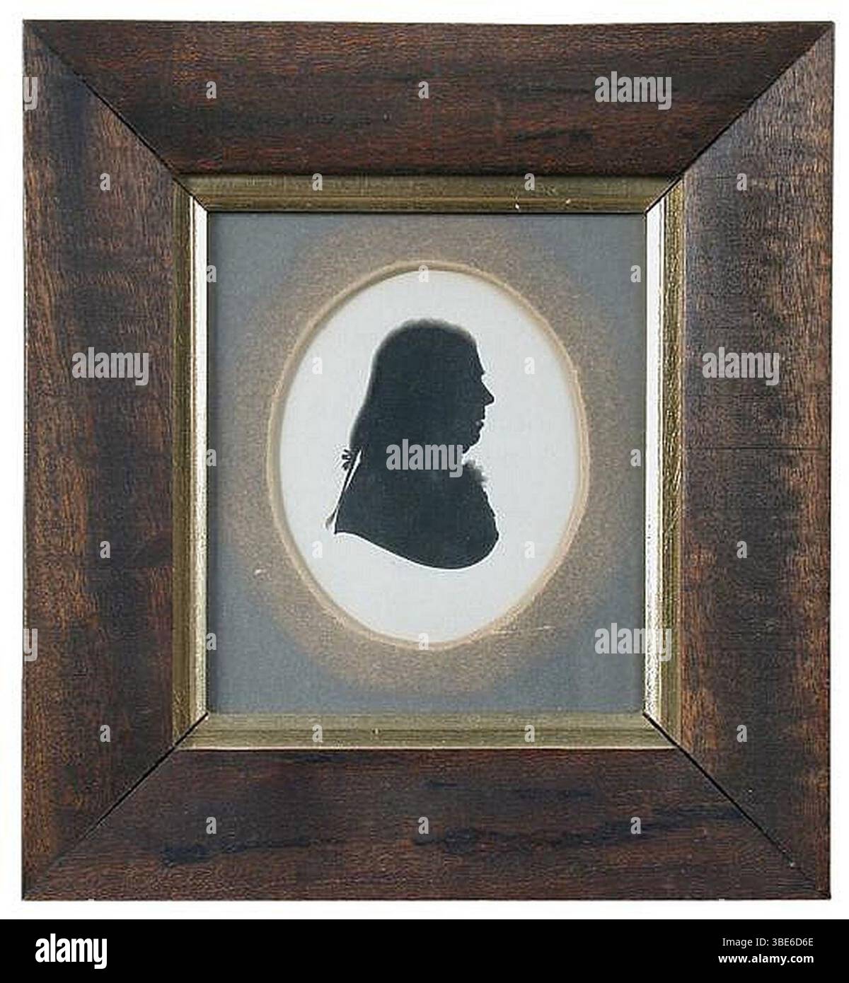 John M. Field – Silhouette von Samuel Arnold, Professor für Musik (1740-1802), 8. Stockfoto