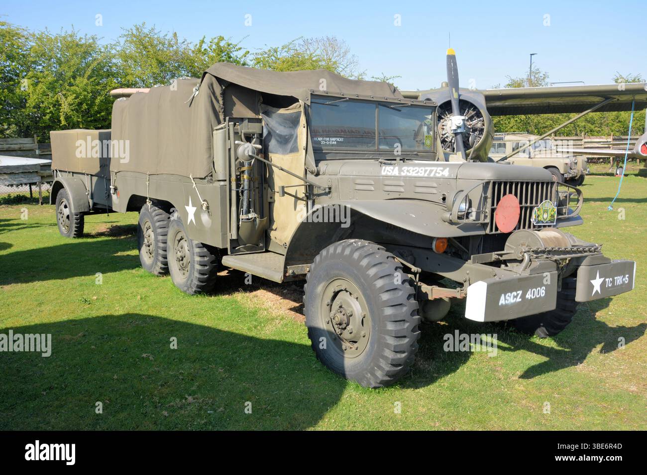 Dodge WC-63 Waffenträger im Midlands Air Museum Stockfoto
