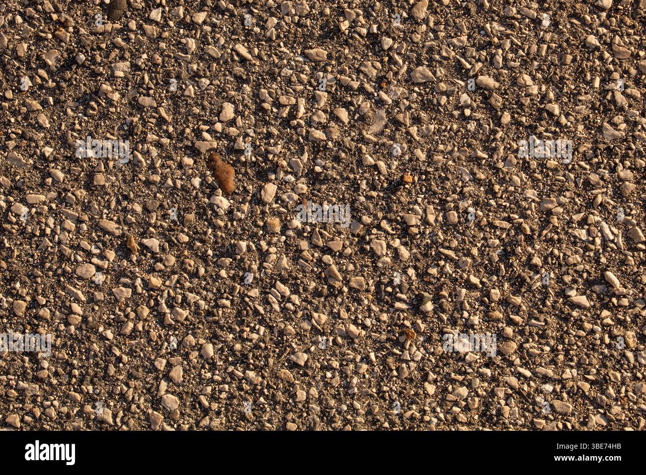 Asphalt Textur Nahaufnahme. Stockfoto