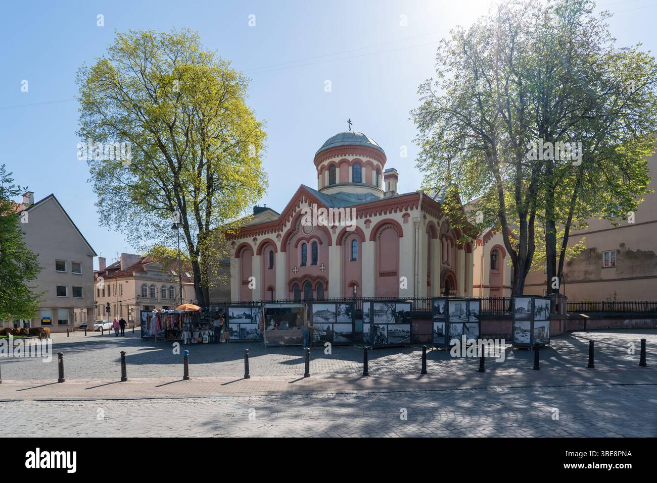 Kirche St. Paraskeva, östliche orthodoxe Kirche in Vilnius, Litauen Stockfoto