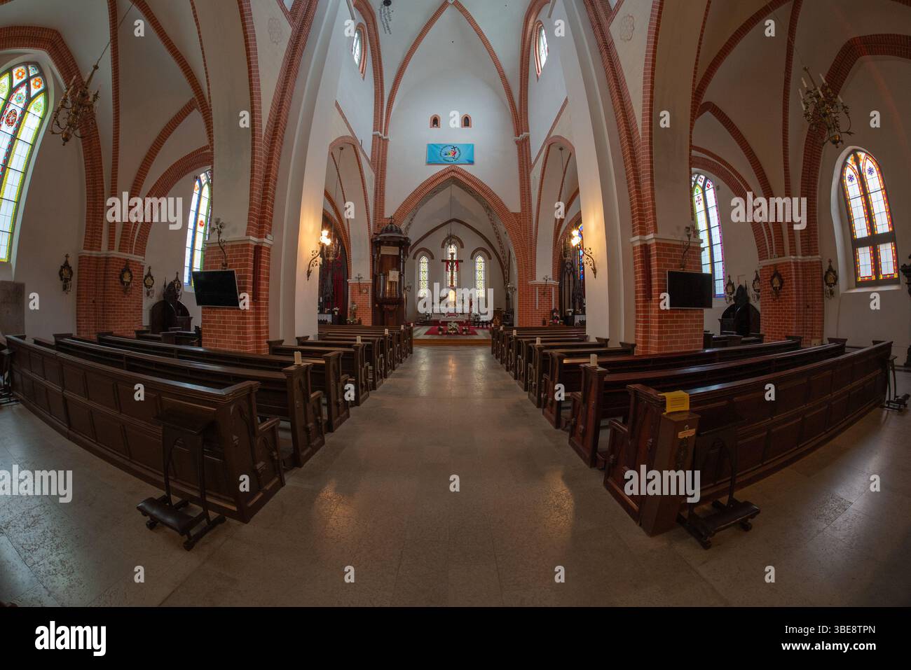 St. James's Cathedral, gotische Kirche in Riga, Lettland Stockfoto