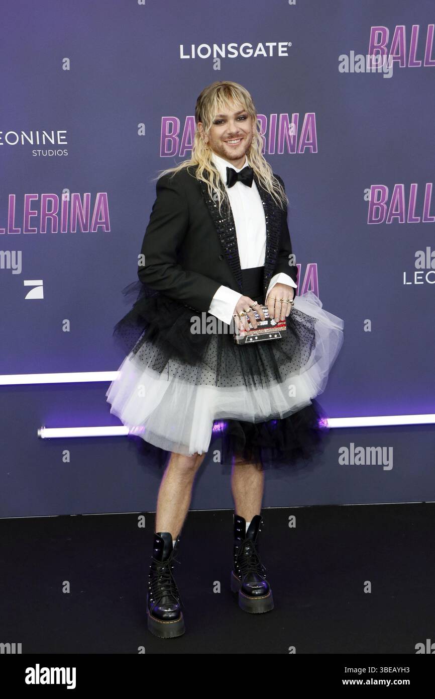 Riccardo Simonetti bei der Berliner Premiere von From the World of John Wick: Ballerina im Zoo Palast in Berlin am 26. Mai 2025 Stockfoto