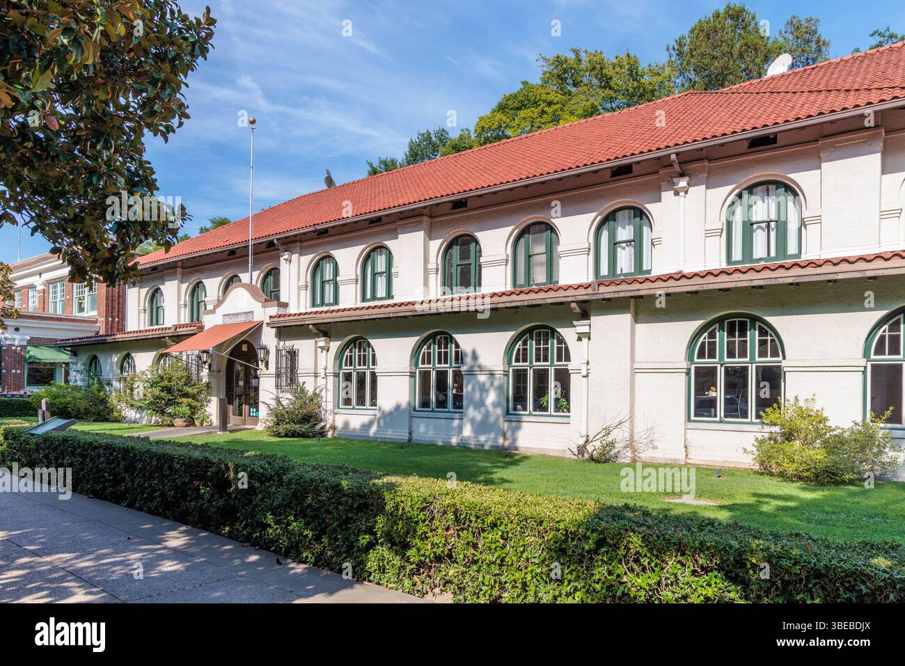 Hale Bathhouse entlang der Bathhouse Row auf der Central Avenue in Hot Springs, Arkansas, USA Stockfoto