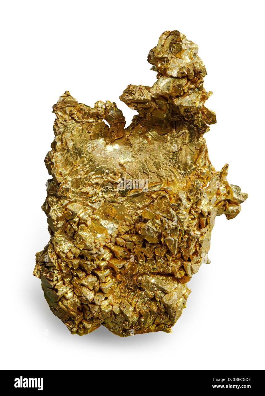 Gold, Auagum Range, Papua-Neuguinea Stockfoto