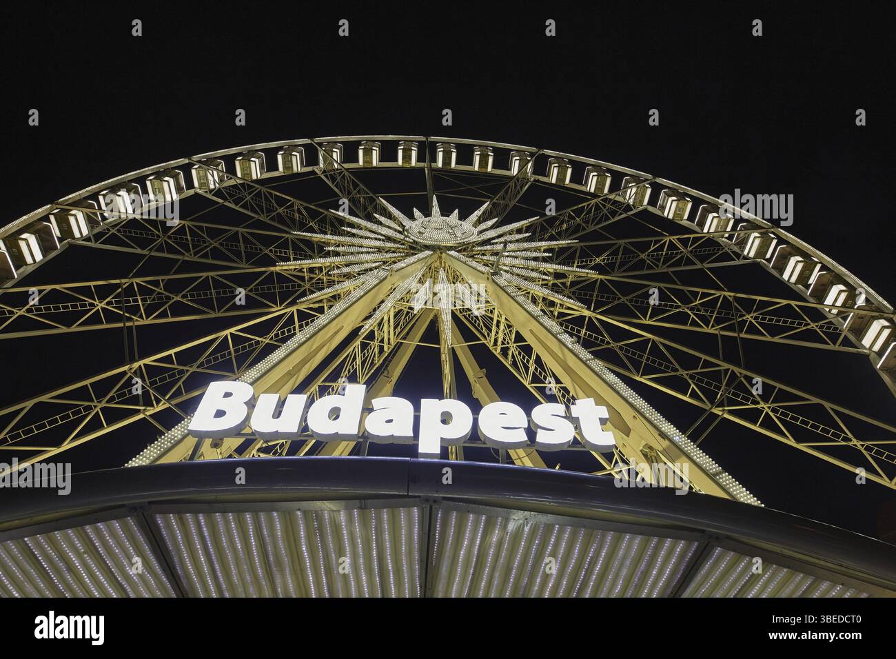BUDAPEST - RIESENRAD VON BUDAPEST Stockfoto