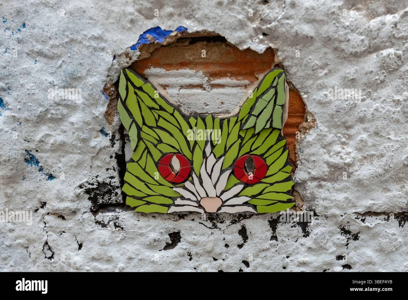 Das Haus der Katzen touristische Attraktion in Valencia Spanien Stockfoto