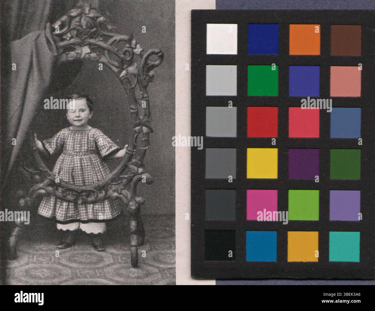 Diese um 1864 entstandene Schwarzweiß-Reproduktion einer Fotografie zeigt Eduard Riggenbach. Es spiegelt den formalen Porträtstil des 19. Jahrhunderts wider. Stockfoto